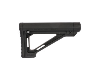 Magpul MOE fixed carbine stock is made from black polymer and designed for mil-spec buffer tubes